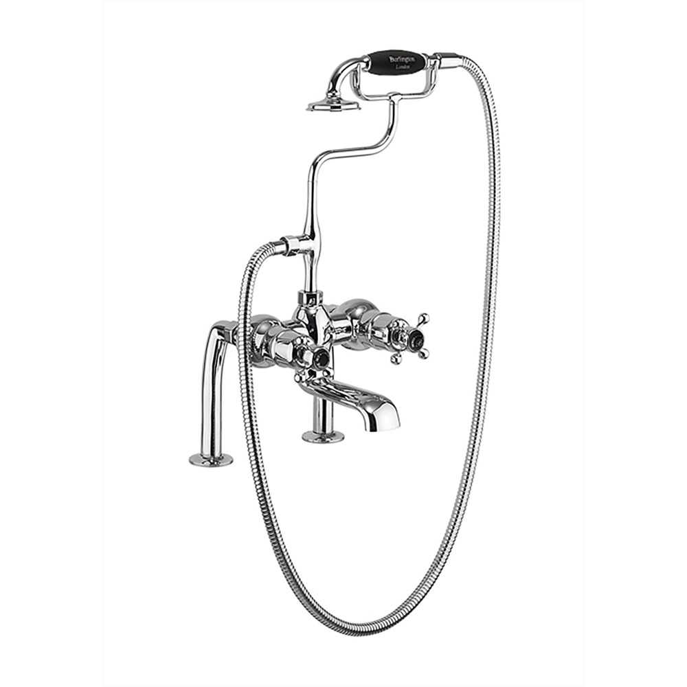 Tay Thermostatic Bath Shower Mixer Deck Mounted